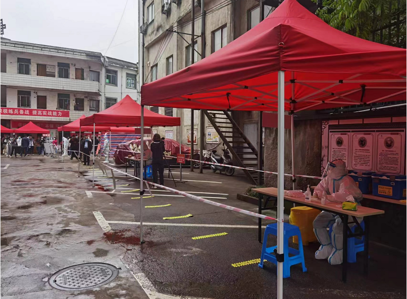 以演促防 以练筑防  ——丰润公司配合区疫指办、社区办开展疫情防控应急演练